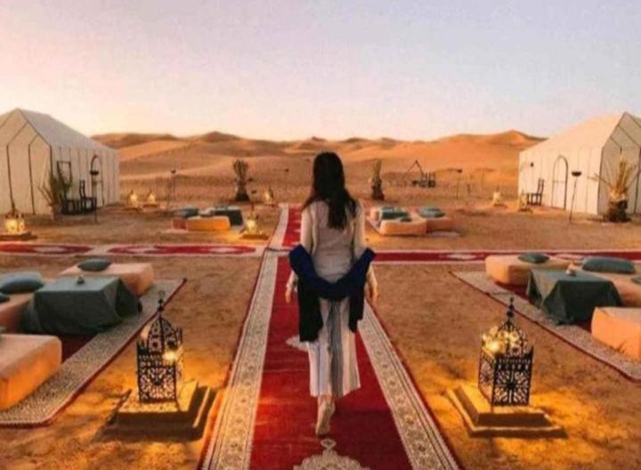 Merzouga Top Luxury Camp Exteriör bild
