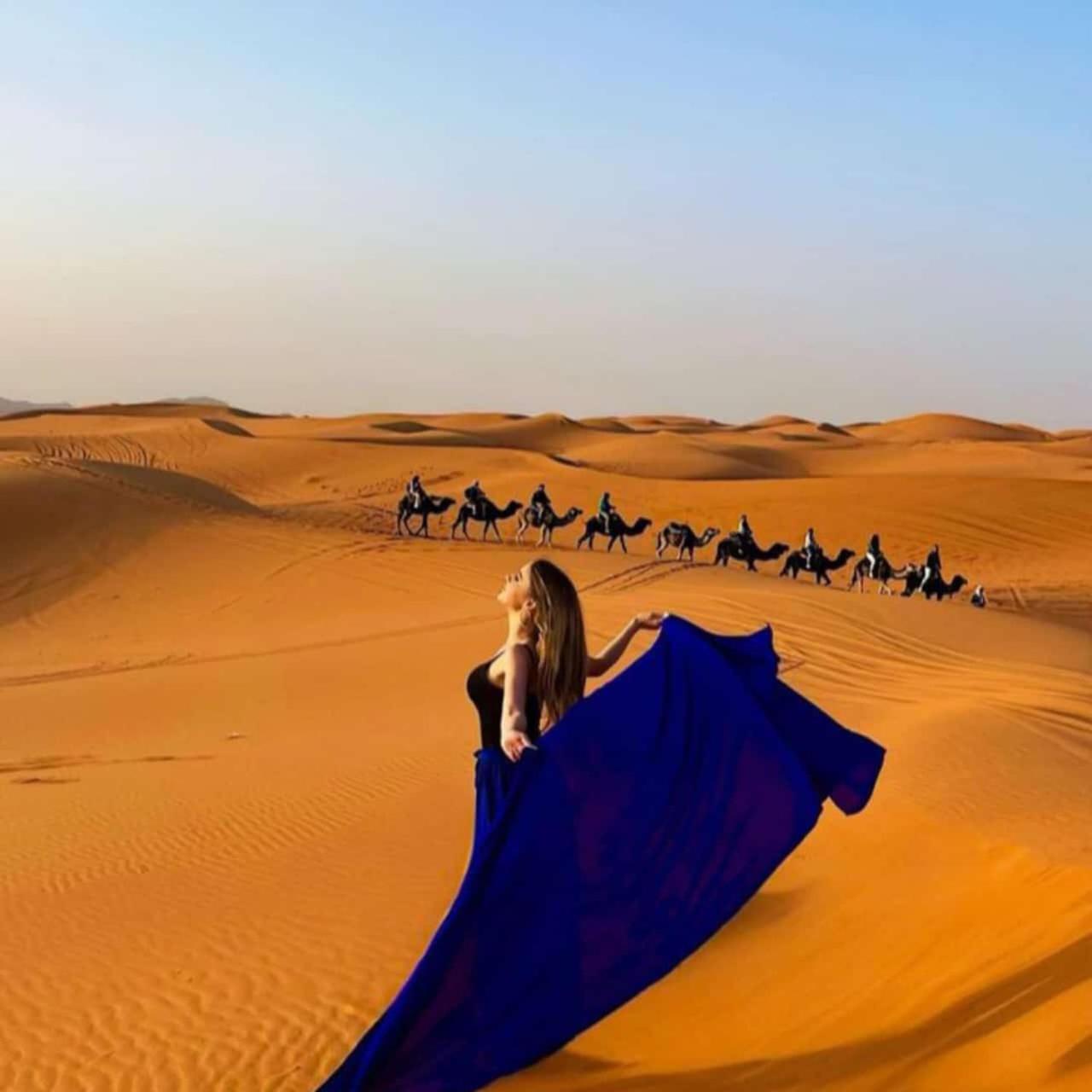 Merzouga Top Luxury Camp Exteriör bild
